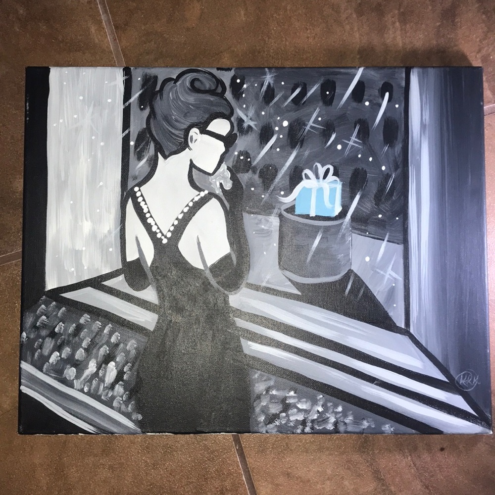 old fashion picture painting.